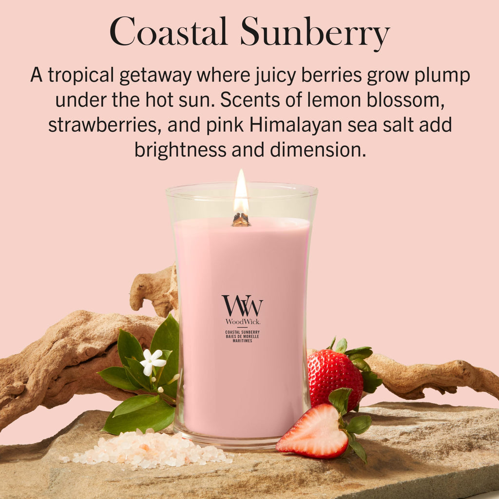 WoodWick Ellipse Scented Candle | Fireside | with Crackling Wick | Burn Time: Up to 50 Hours