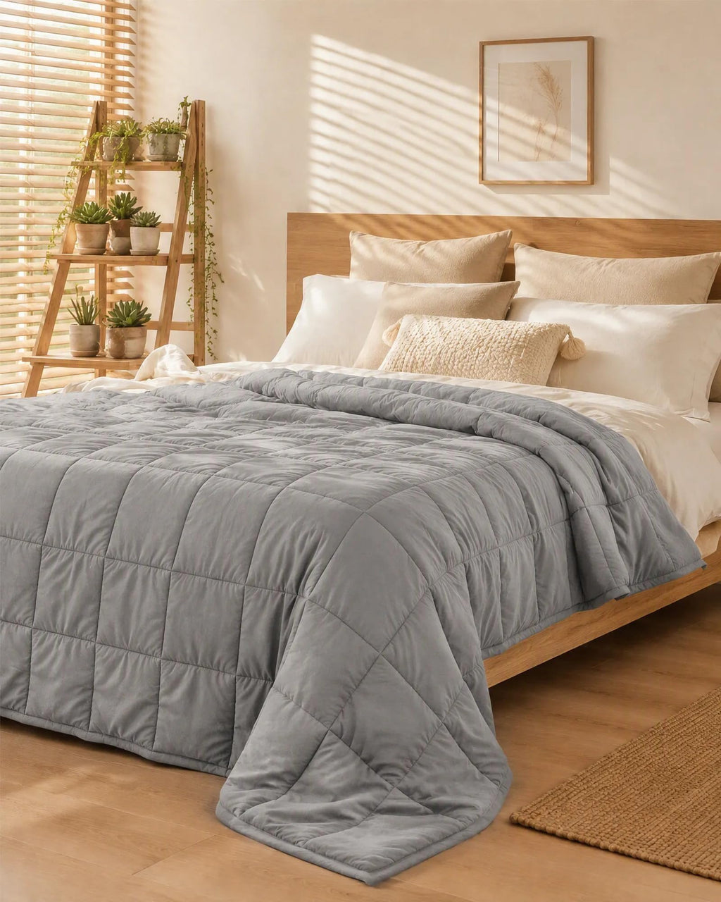 Good Nite Weighted Blanket Adults 8 kg For Better Sleep Stress Relief