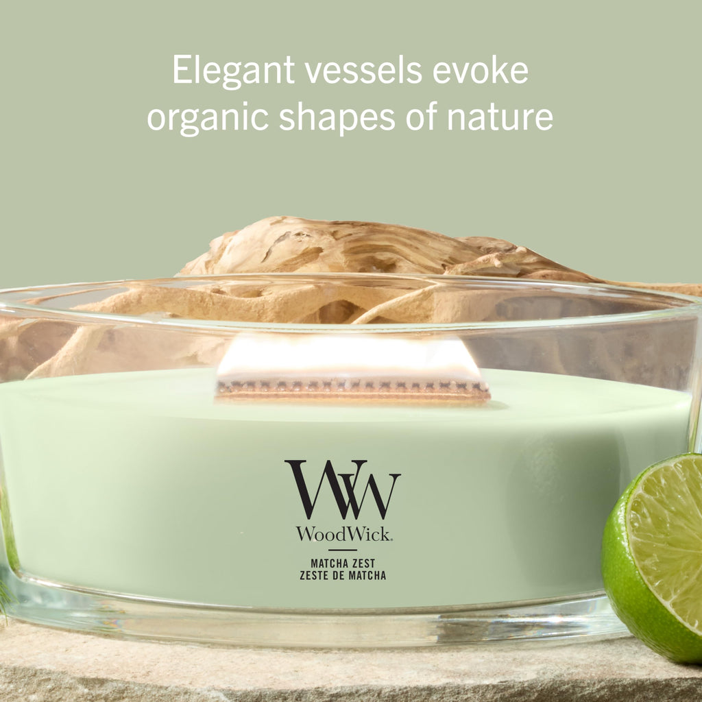 Woodwick Ellipse Scented Candle | Fraser Fir | with Crackling Wick | Burn Time: Up to 50 Hours