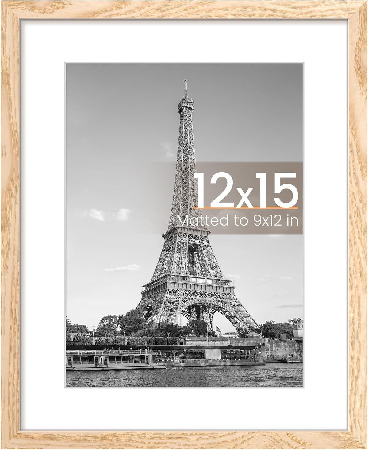 upsimples 22x30 Picture Frame, Wall Decor Poster Frames, Black 1 Pack
