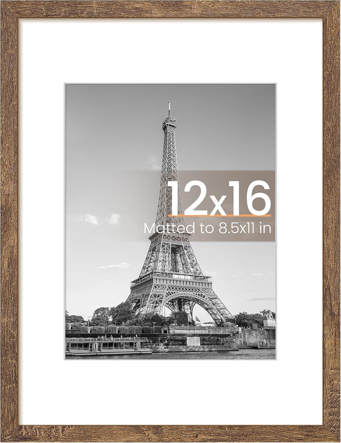 upsimples 22x30 Picture Frame, Wall Decor Poster Frames, Black 1 Pack