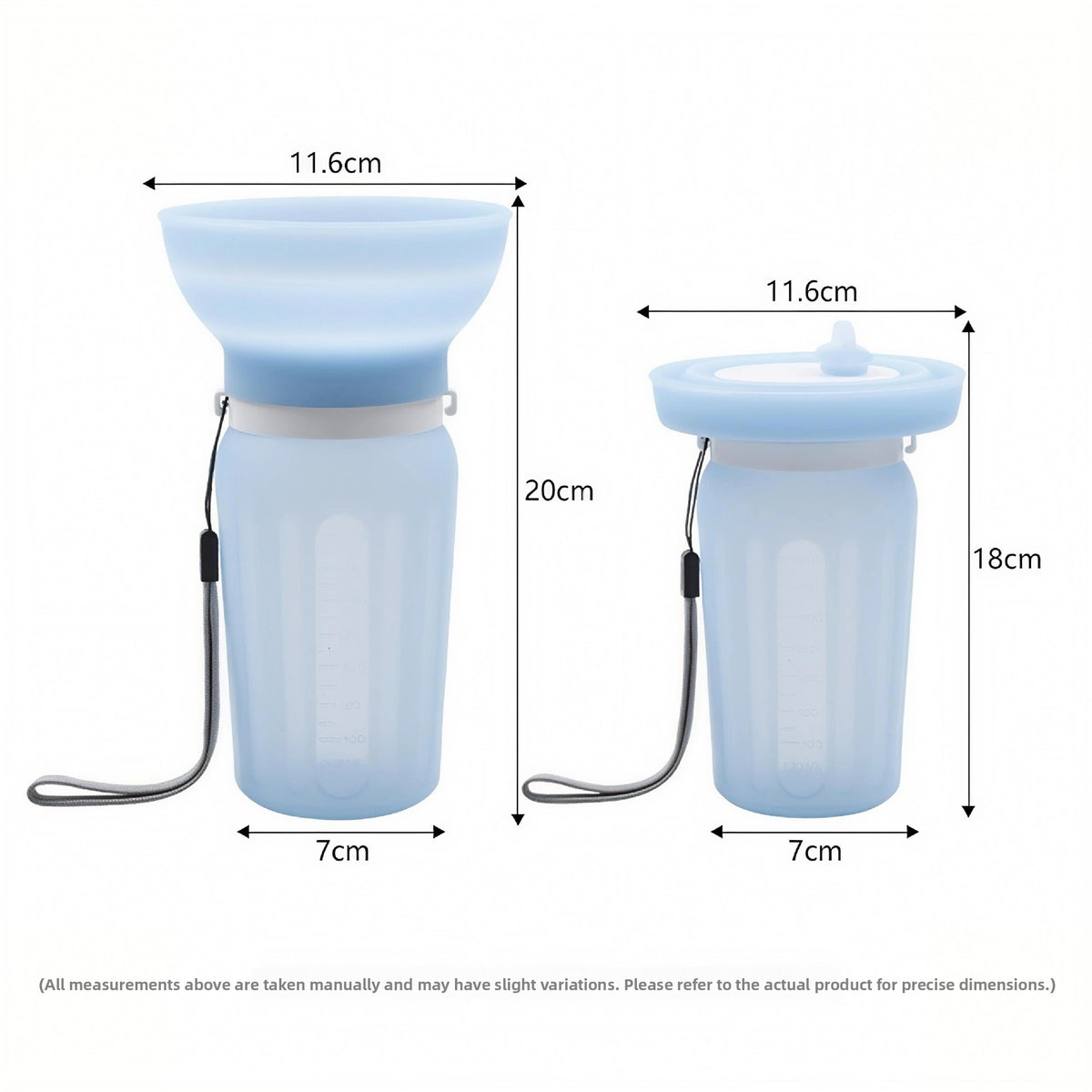 Foldable Silicone Pet Travel Water Cup