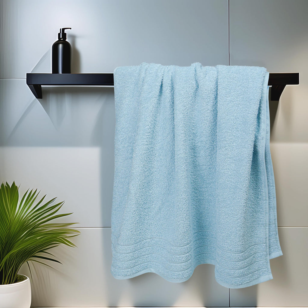 Tens Towels 4 Piece Extra Large Bath Towels 30 x 60 Inches, Dark Grey