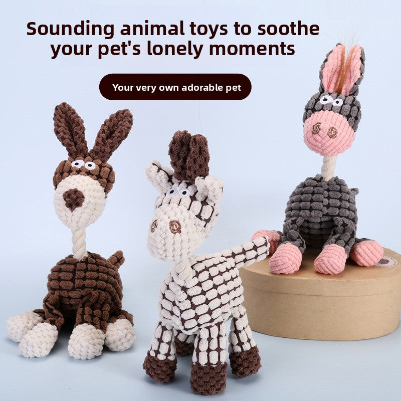 Squeaky Plush Pet Toys
