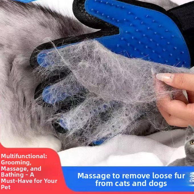 Silicone Pet Grooming Glove