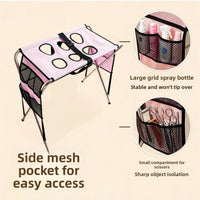 Foldable Stainless Steel Pet Grooming Table for Small Dogs