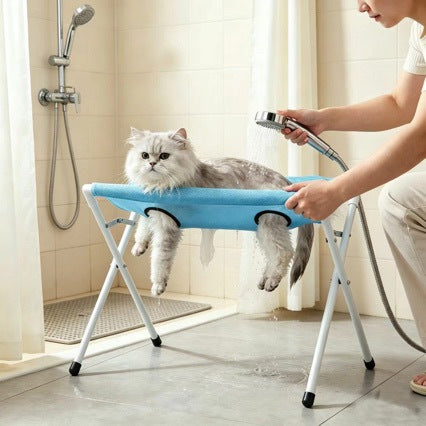Detachable Pet Grooming Hammock for Small Dogs and Cats