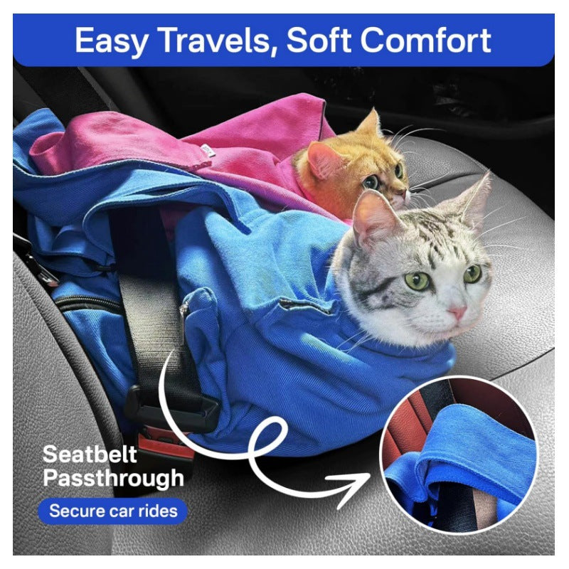 Cat Carrier Bag Shoulder Crossbody Pet Travel Bag