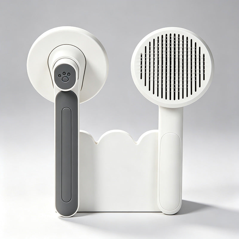 Pet grooming brush