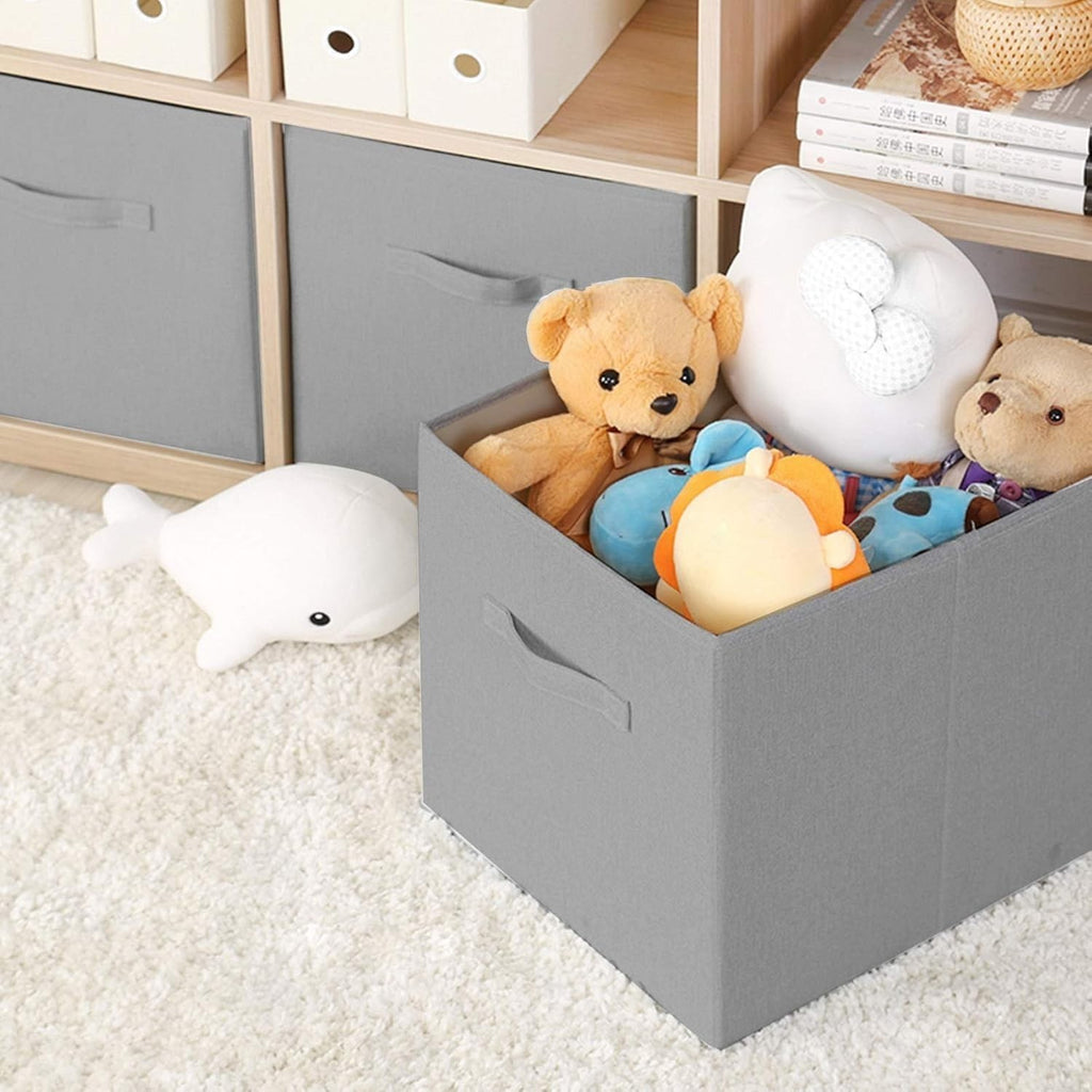 2/3/4/5/6 Tier Cubes Drawers Shelving Storage Unit Bookcase Cabinet Living Room