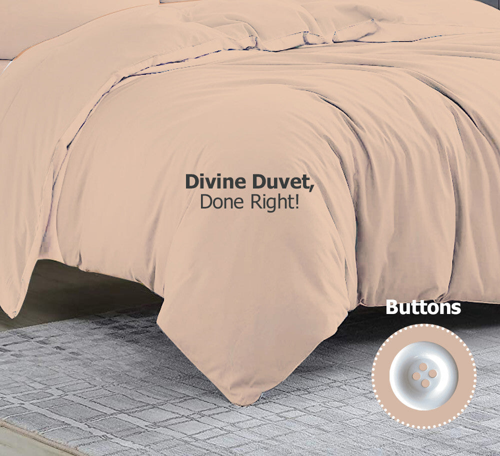 Duvet Quilt Cover 200TC Egyptian Cotton 3PC Bedding Set Single Double King Super