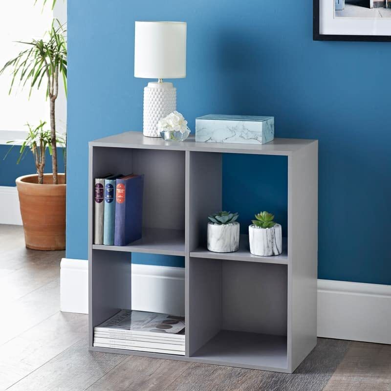 2/3/4/5/6 Tier Cubes Drawers Shelving Storage Unit Bookcase Cabinet Living Room