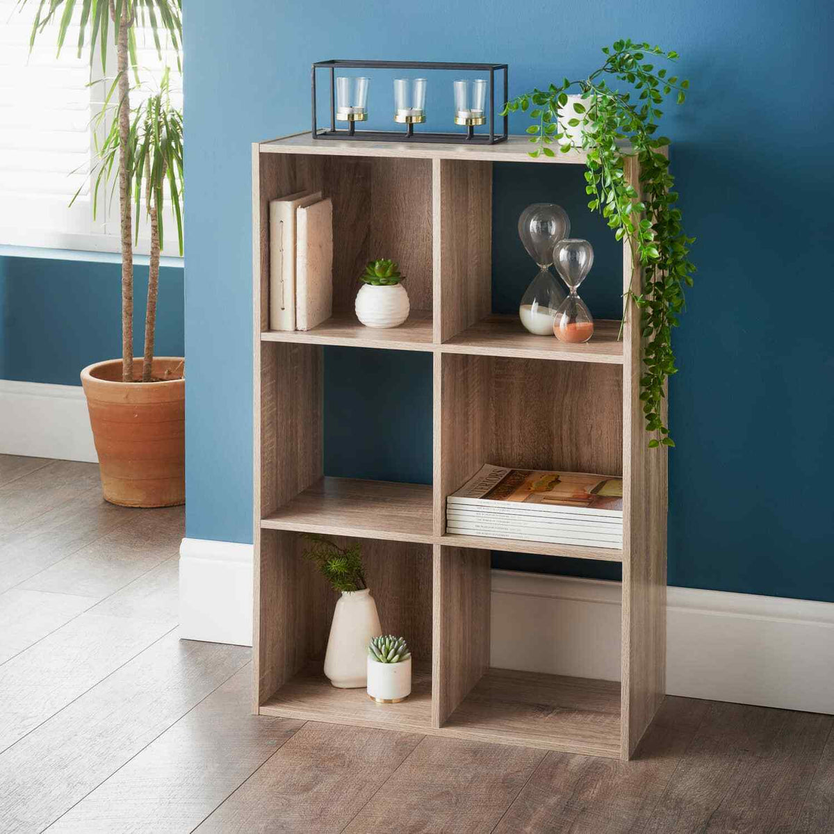 2/3/4/5/6 Tier Cubes Drawers Shelving Storage Unit Bookcase Cabinet Living Room