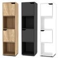 Cube Bookcase Shelving Display Shelf Storage Unit Wooden Door Organiser Cupboard