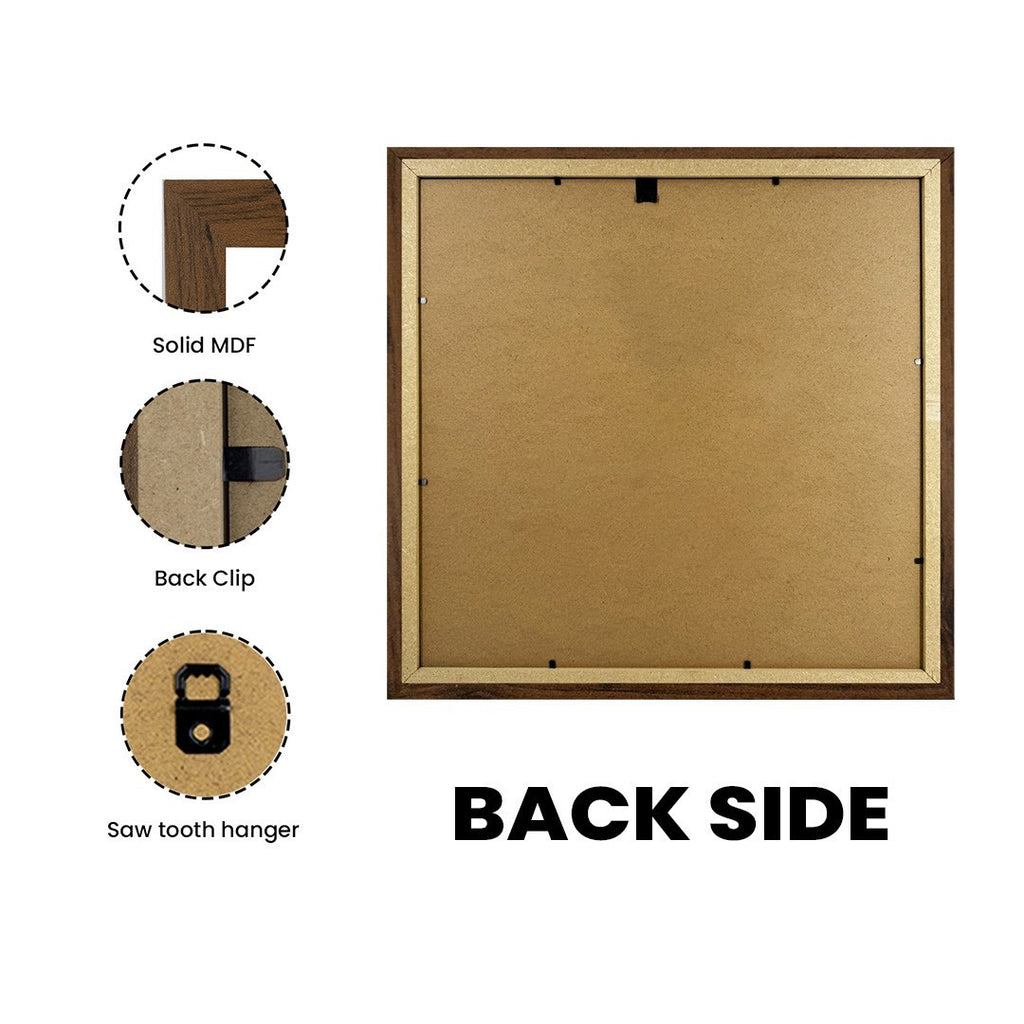 Square Picture Frame Photo Frame Poster Size Frame Black Oak White Gold Walnut