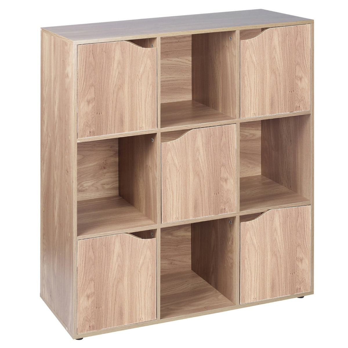 Cube Bookcase Shelving Display Shelf Storage Unit Wooden Door Organiser Cupboard