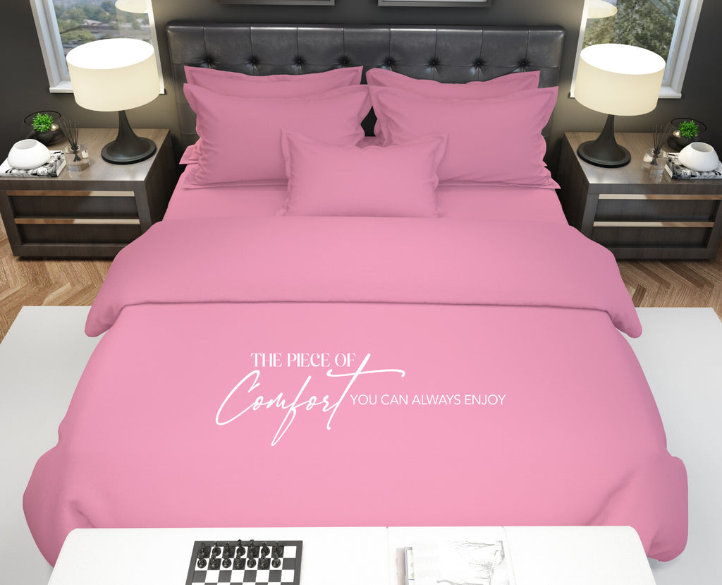 Duvet Quilt Cover 200TC Egyptian Cotton 3PC Bedding Set Single Double King Super