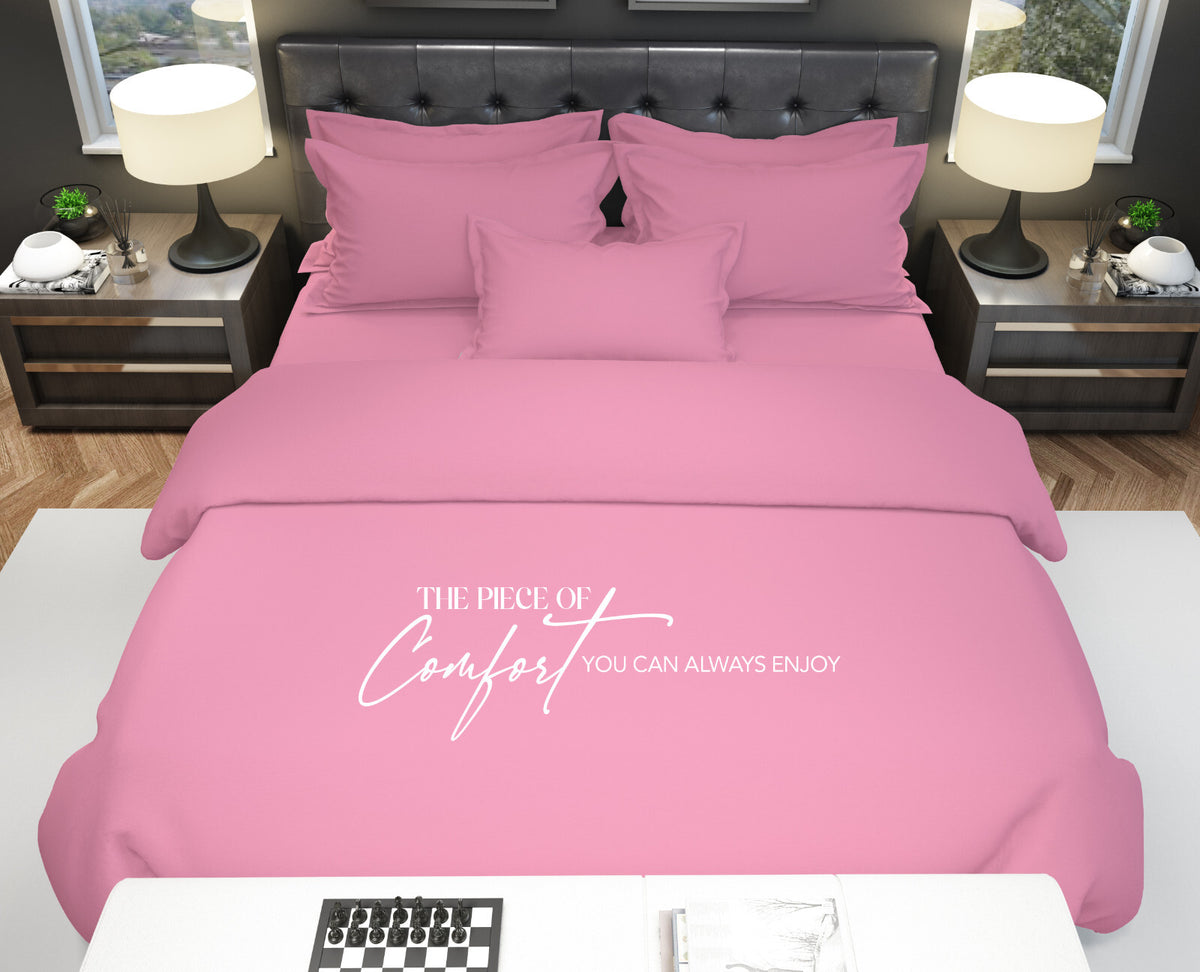 Duvet Quilt Cover 200TC Egyptian Cotton 3PC Bedding Set Single Double King Super