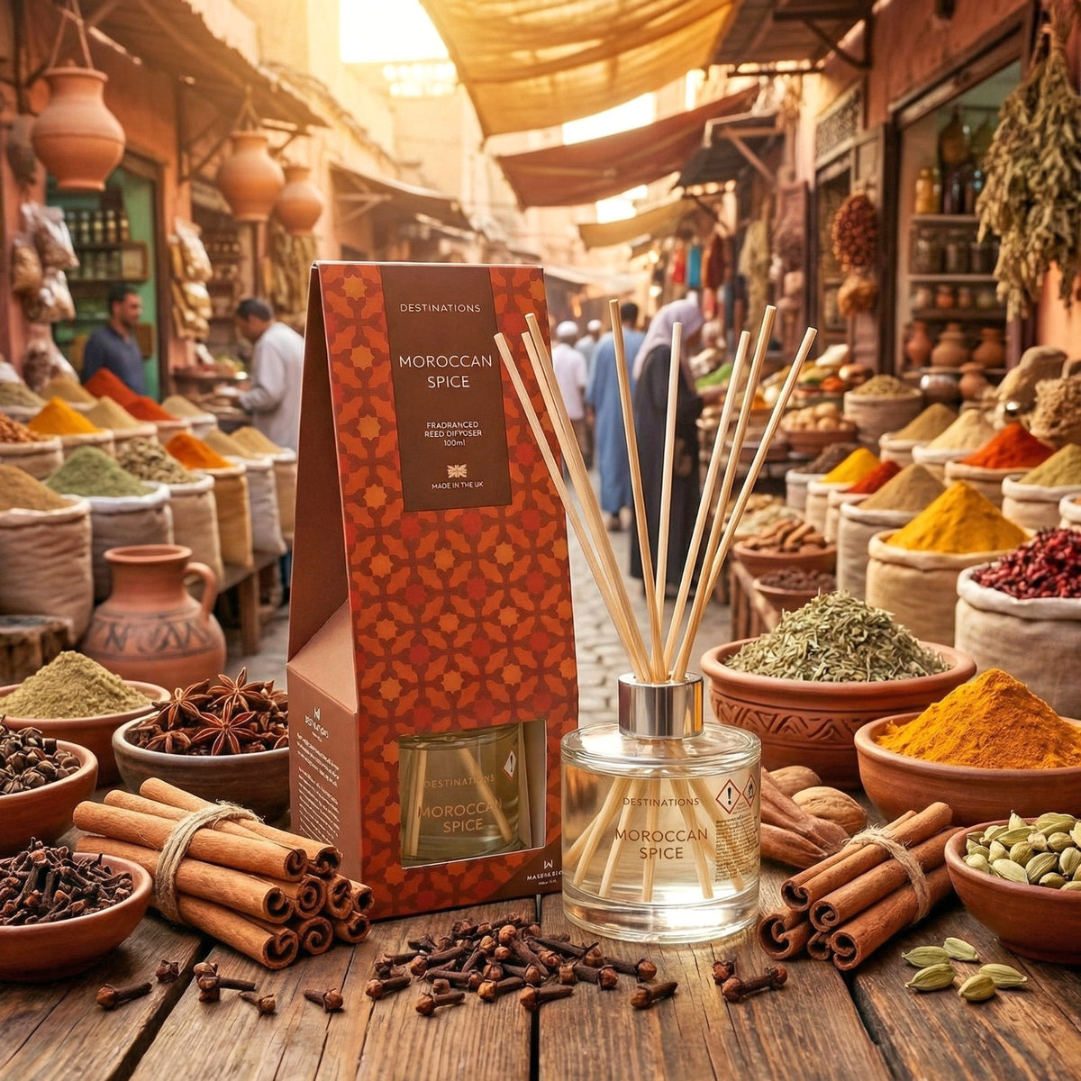Wax Lyrical Fragrance Reed Stick Diffuser Large 200ml Made in England Boxed