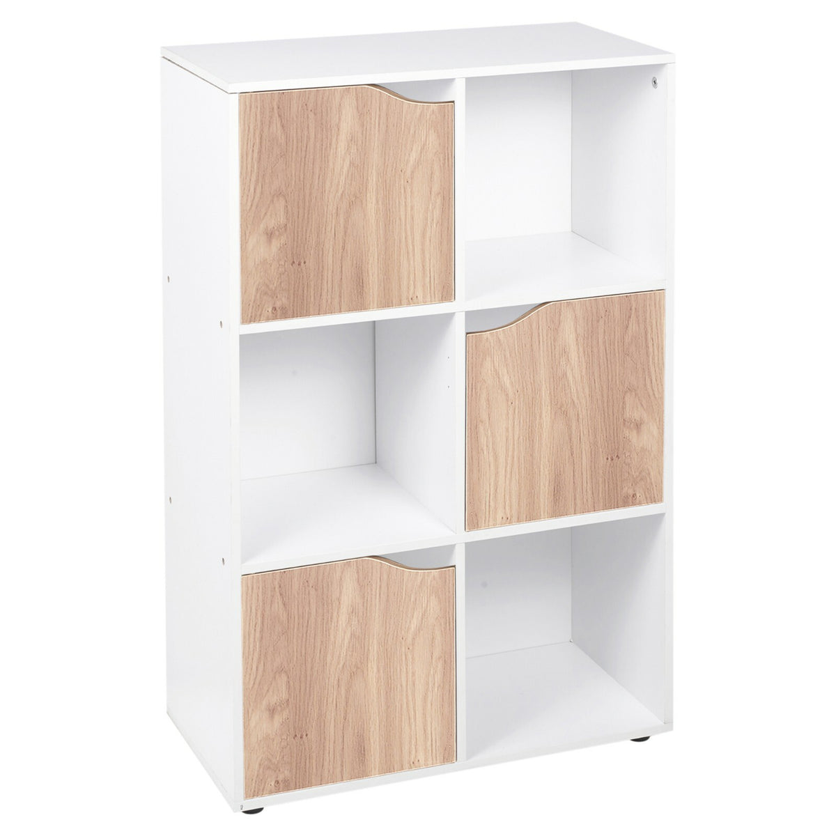 Cube Bookcase Shelving Display Shelf Storage Unit Wooden Door Organiser Cupboard