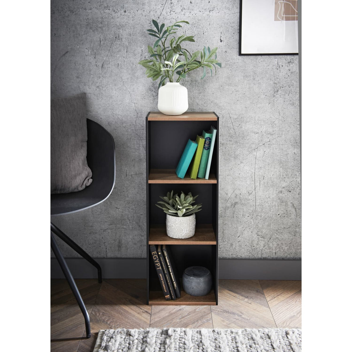 2/3/4/5/6 Tier Cubes Drawers Shelving Storage Unit Bookcase Cabinet Living Room