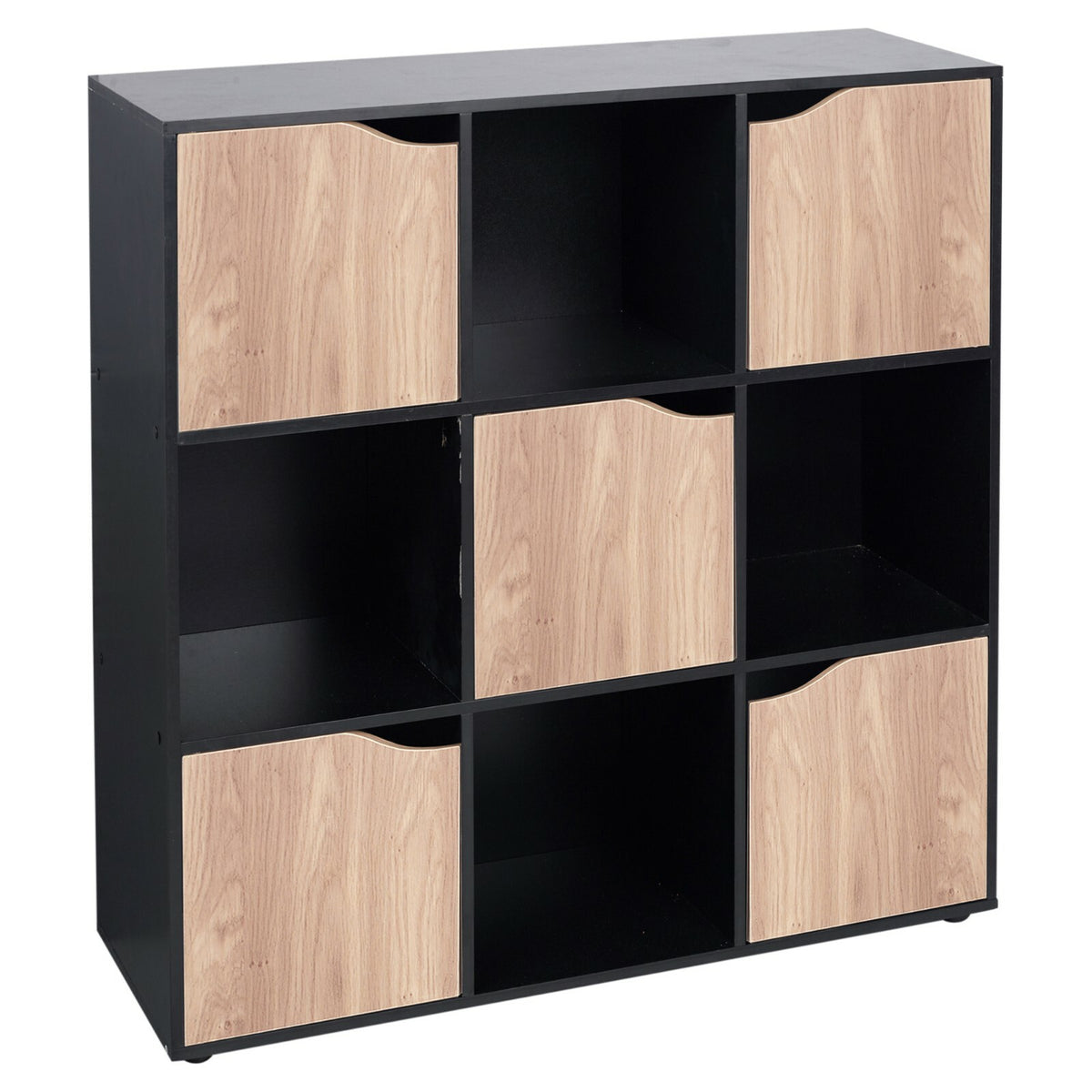 Cube Bookcase Shelving Display Shelf Storage Unit Wooden Door Organiser Cupboard