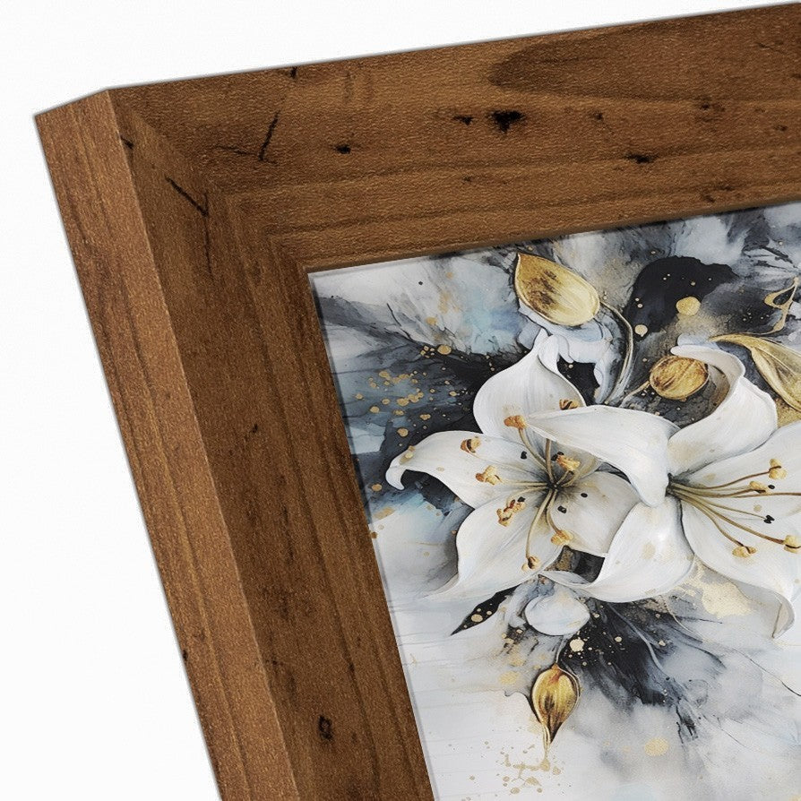 Square Picture Frame Photo Frame Poster Size Frame Black Oak White Gold Walnut
