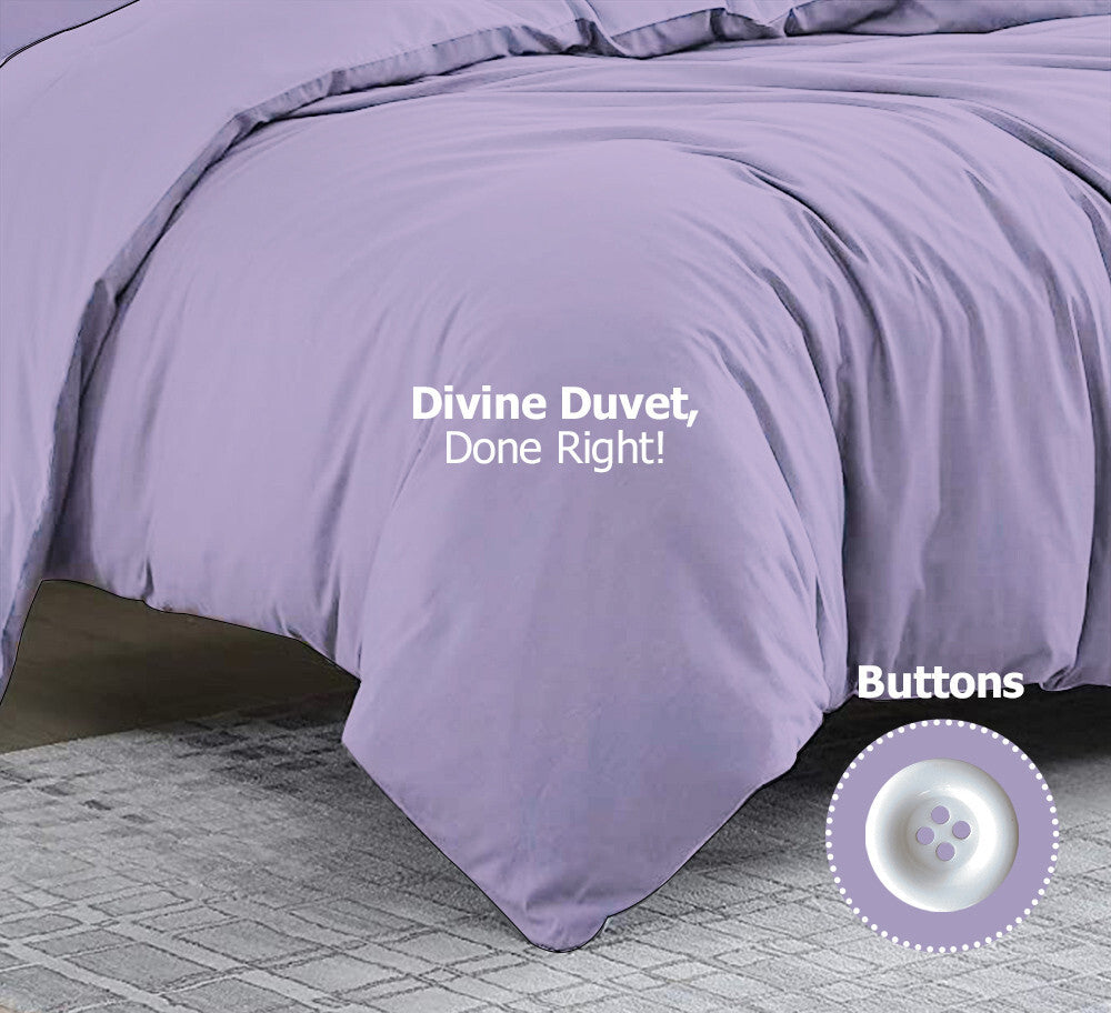 Duvet Quilt Cover 200TC Egyptian Cotton 3PC Bedding Set Single Double King Super