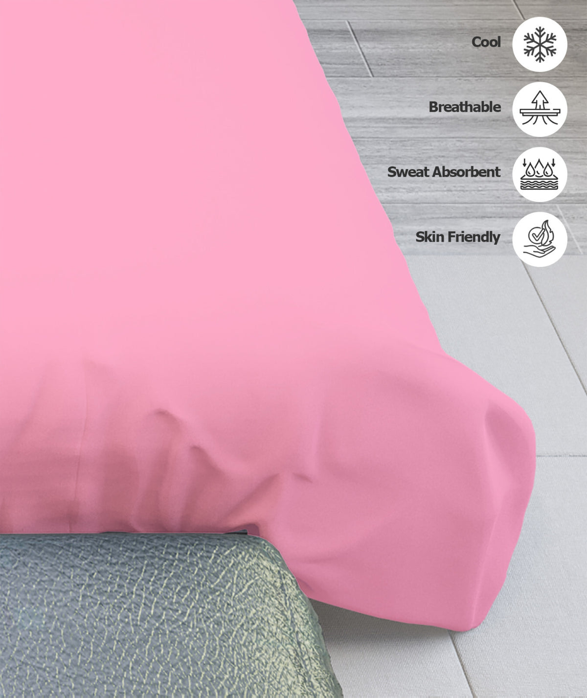 Duvet Quilt Cover 200TC Egyptian Cotton 3PC Bedding Set Single Double King Super