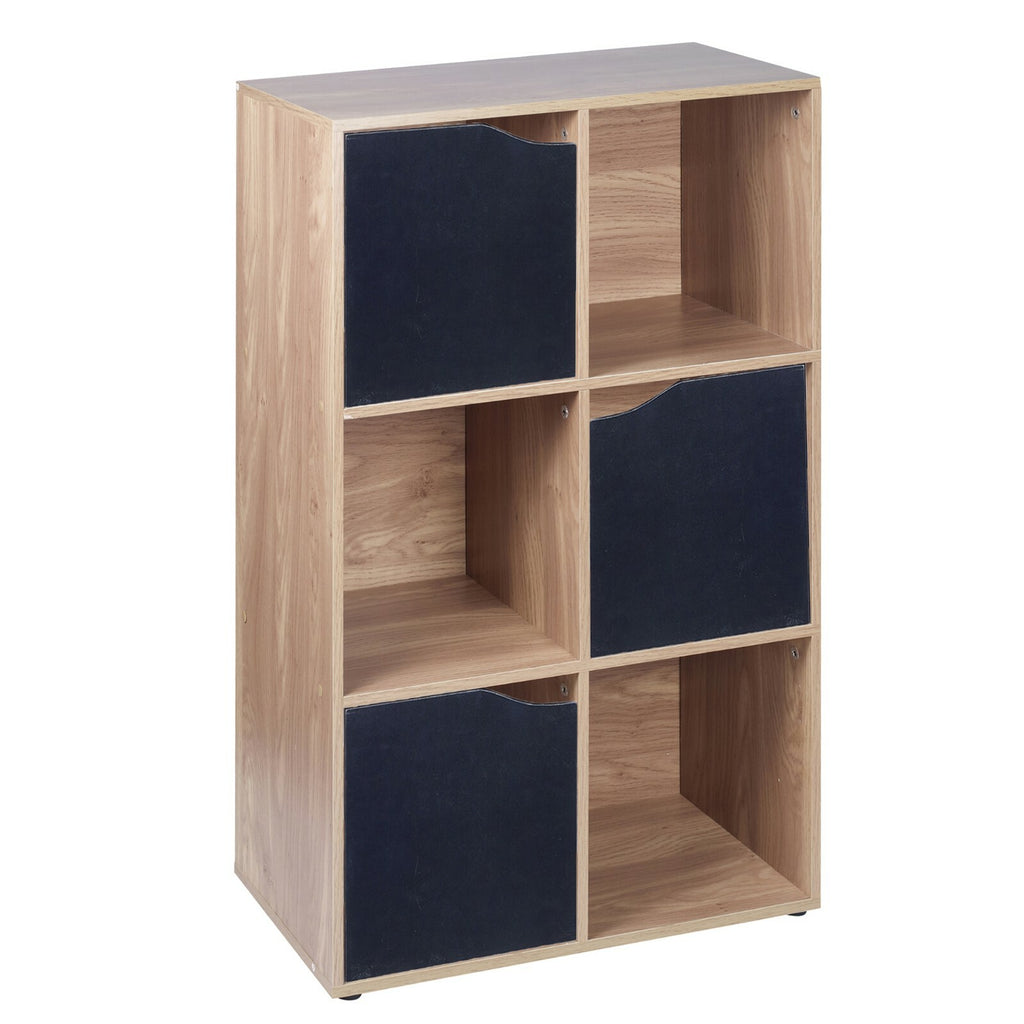 Cube Bookcase Shelving Display Shelf Storage Unit Wooden Door Organiser Cupboard