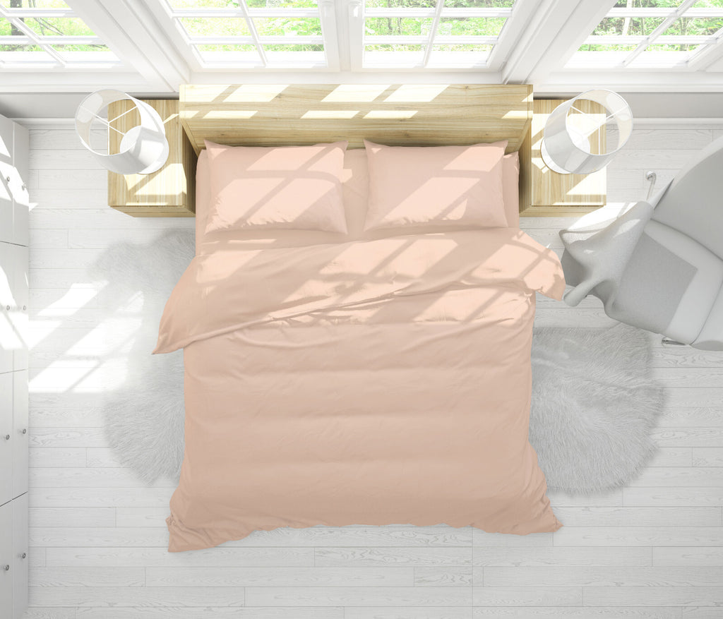 Duvet Quilt Cover 200TC Egyptian Cotton 3PC Bedding Set Single Double King Super