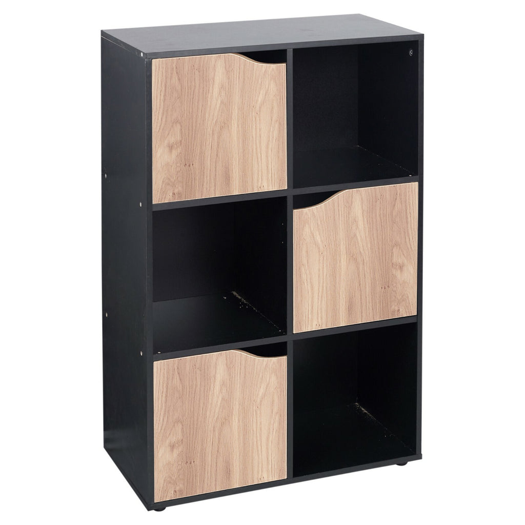 Cube Bookcase Shelving Display Shelf Storage Unit Wooden Door Organiser Cupboard