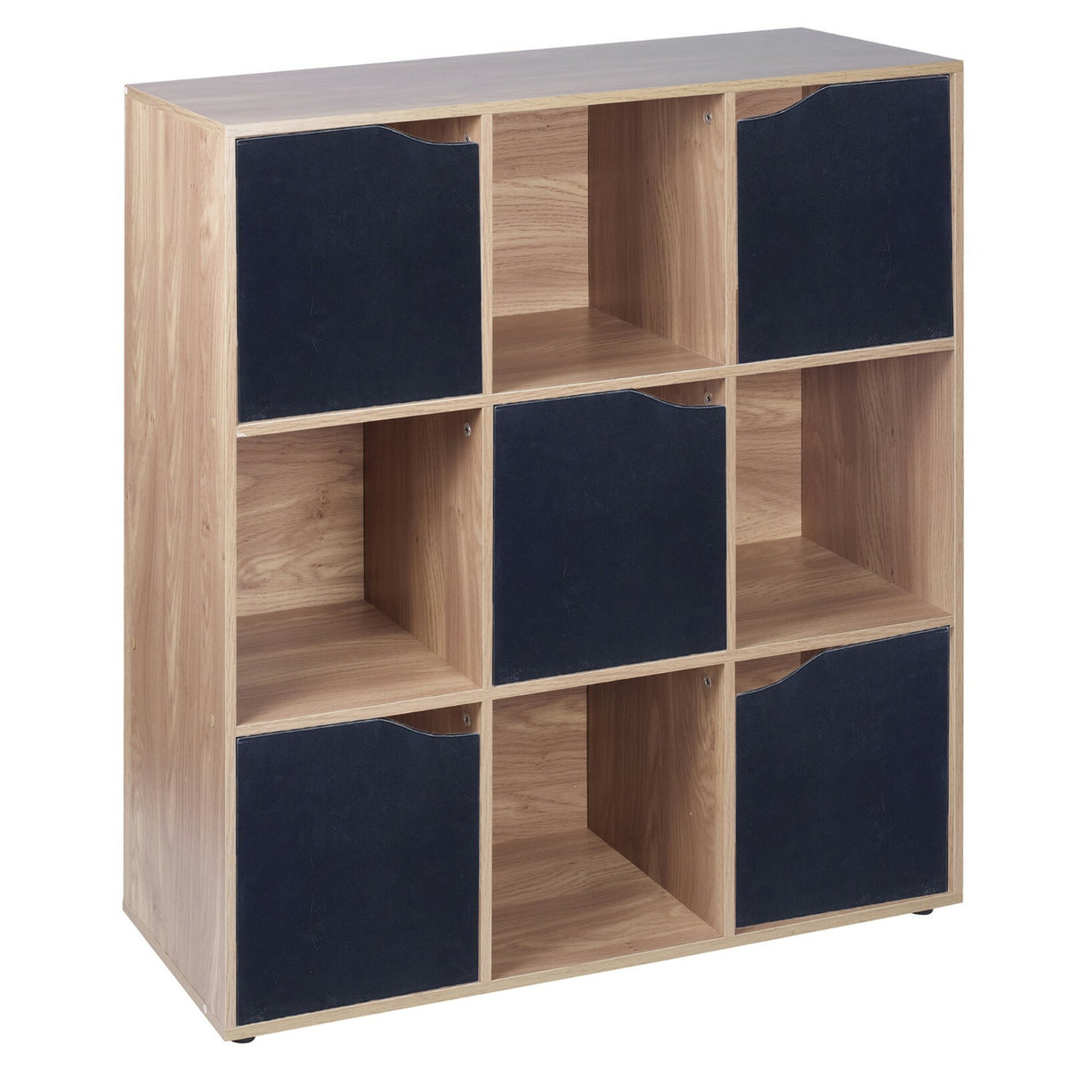 Cube Bookcase Shelving Display Shelf Storage Unit Wooden Door Organiser Cupboard