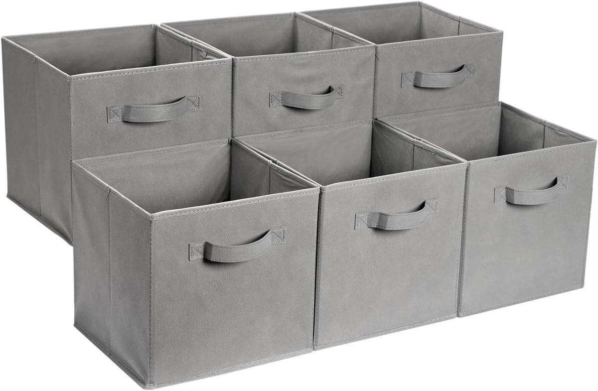2/3/4/5/6 Tier Cubes Drawers Shelving Storage Unit Bookcase Cabinet Living Room