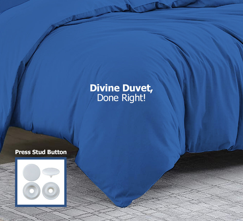 Duvet Quilt Cover 200TC Egyptian Cotton 3PC Bedding Set Single Double King Super