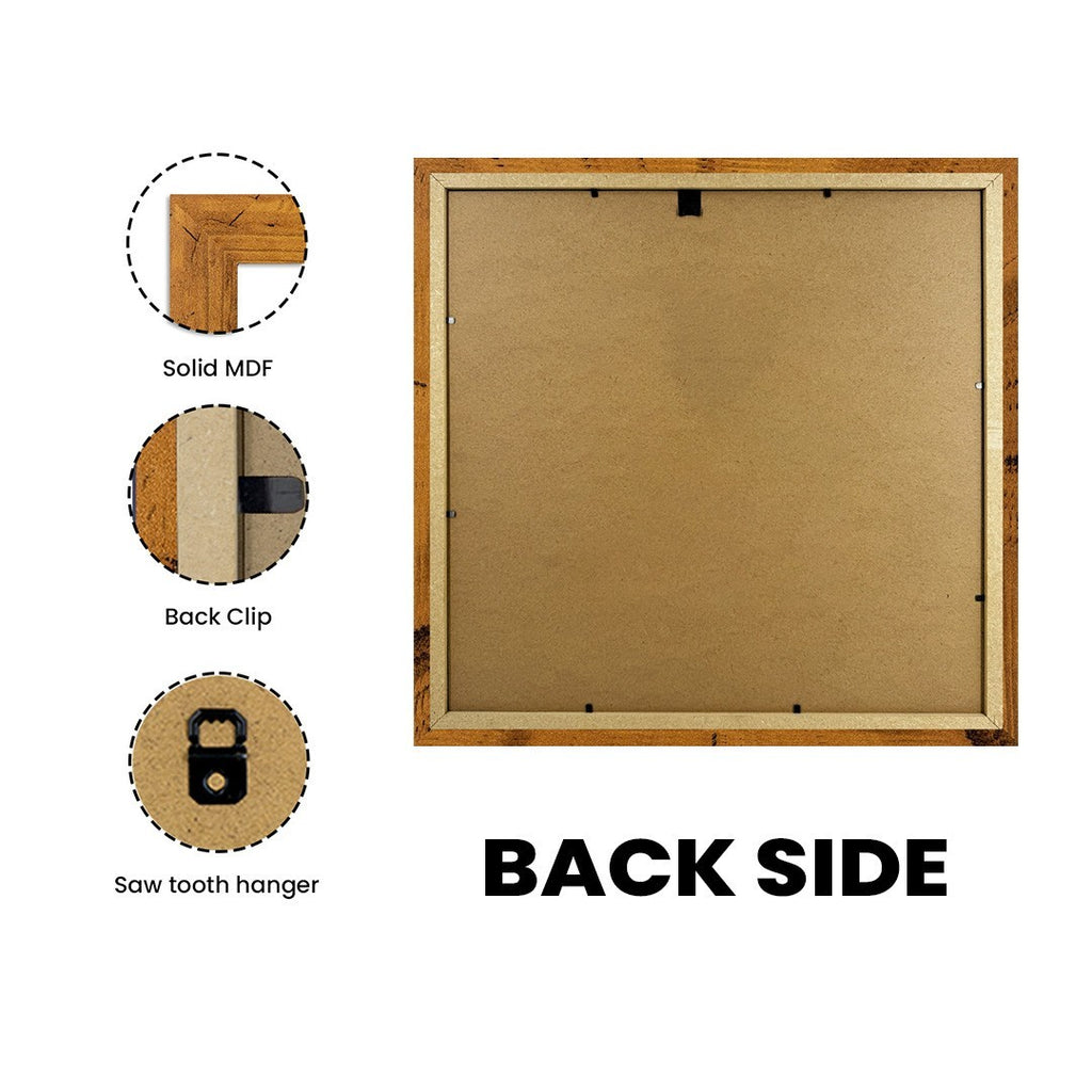 Square Picture Frame Photo Frame Poster Size Frame Black Oak White Gold Walnut