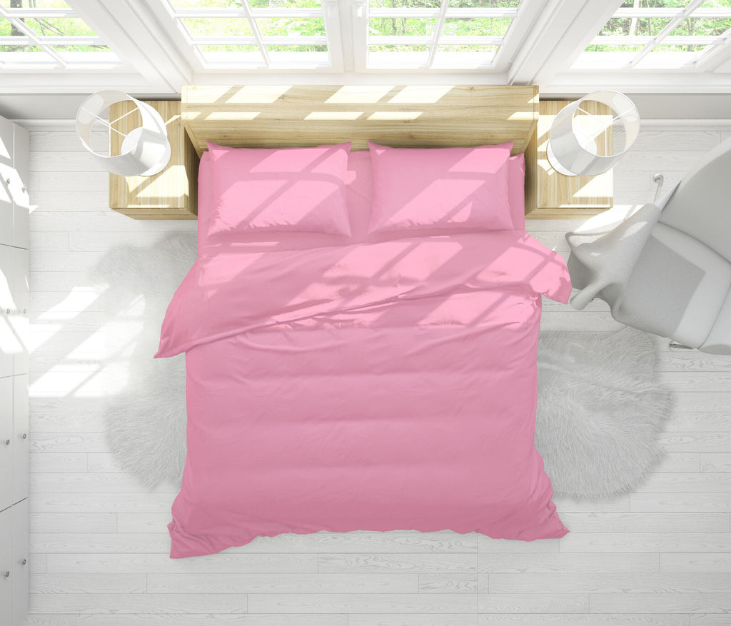 Duvet Quilt Cover 200TC Egyptian Cotton 3PC Bedding Set Single Double King Super