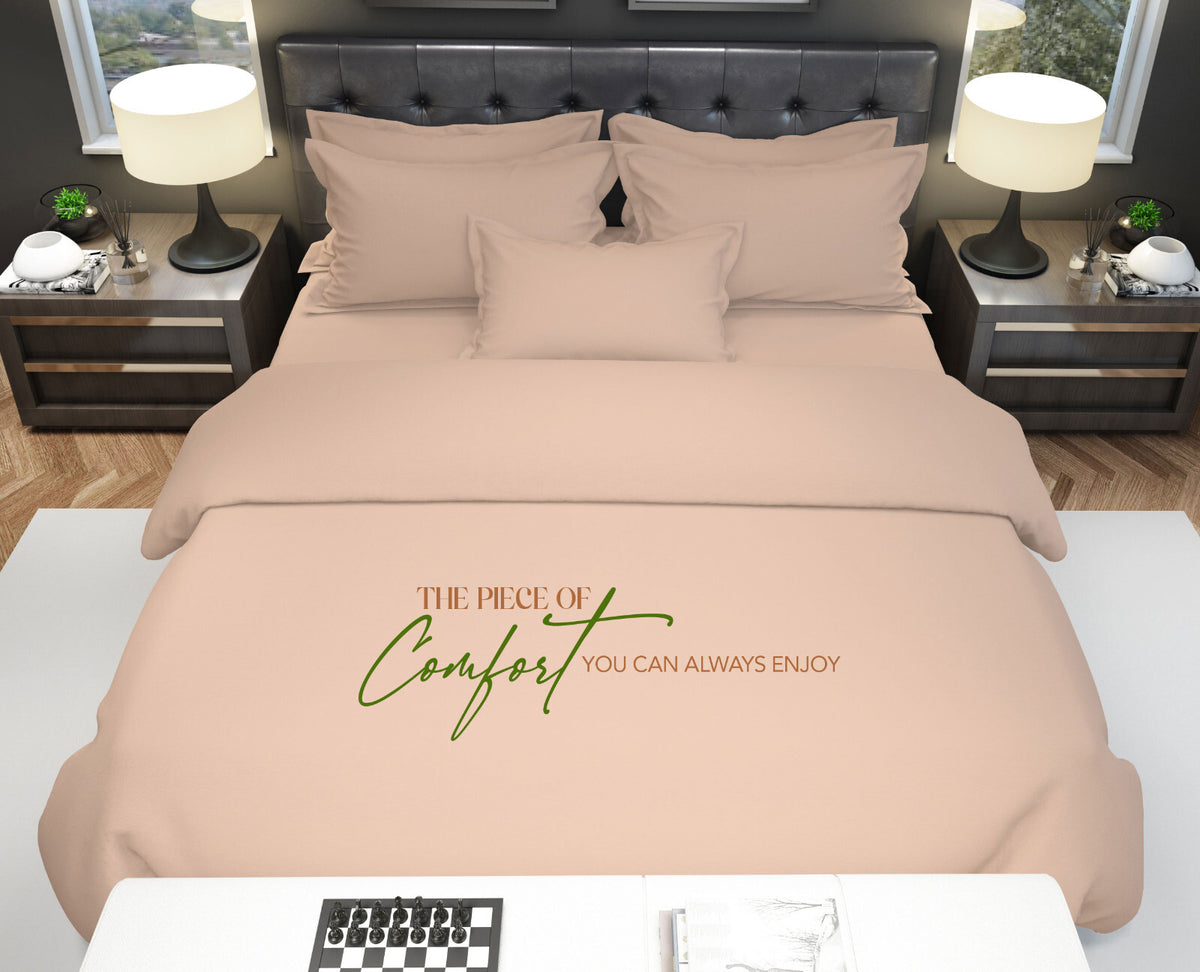 Duvet Quilt Cover 200TC Egyptian Cotton 3PC Bedding Set Single Double King Super