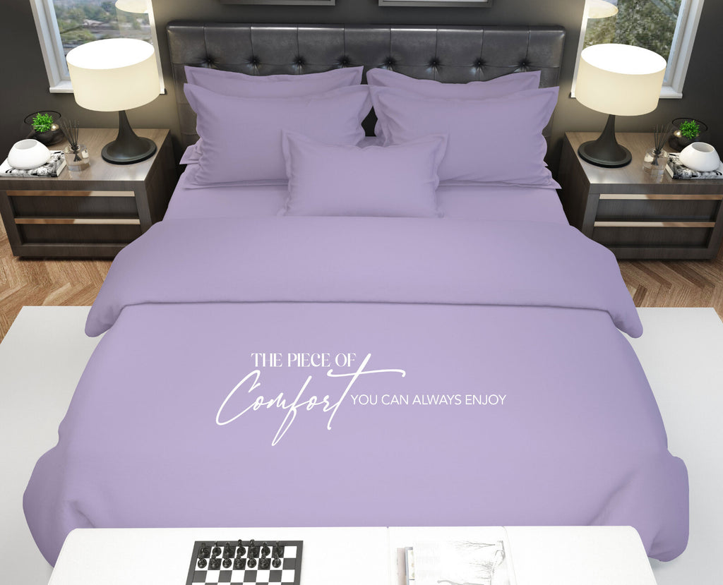 Duvet Quilt Cover 200TC Egyptian Cotton 3PC Bedding Set Single Double King Super