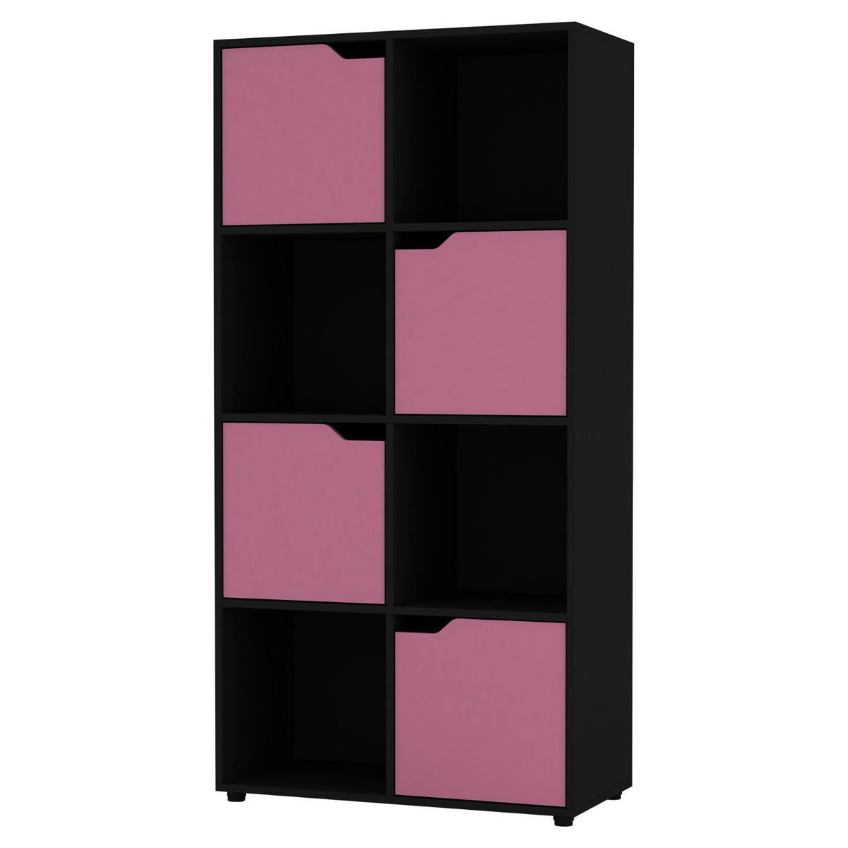 Cube Bookcase Shelving Display Shelf Storage Unit Wooden Door Organiser Cupboard