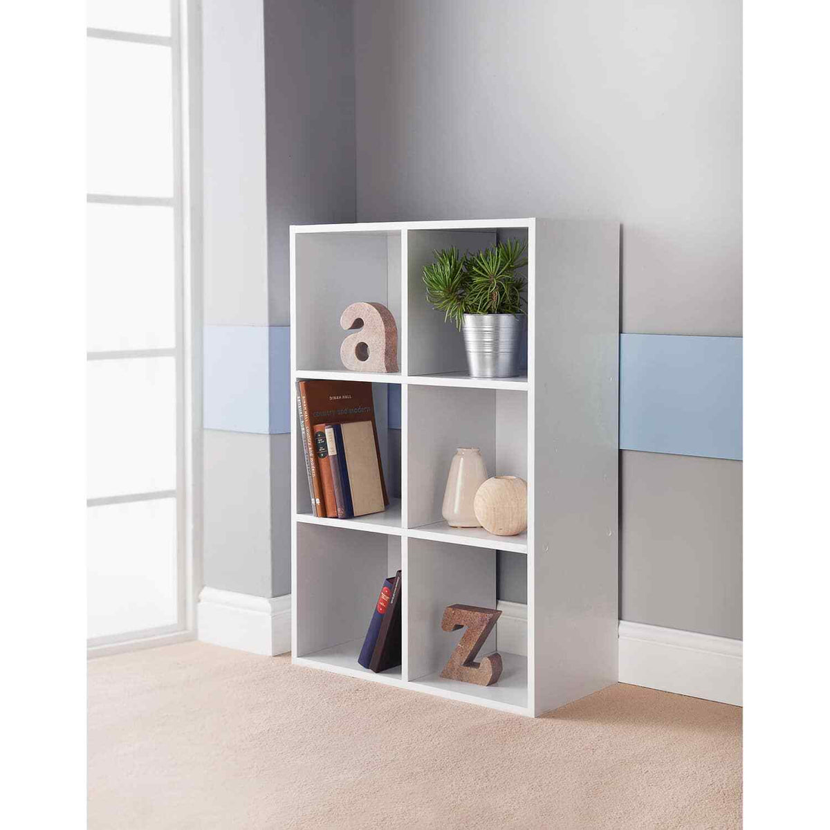 2/3/4/5/6 Tier Cubes Drawers Shelving Storage Unit Bookcase Cabinet Living Room