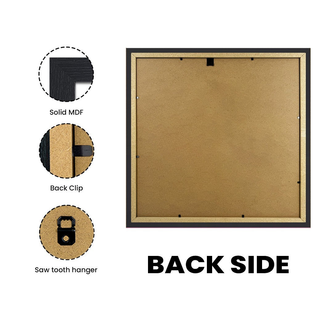 Square Picture Frame Photo Frame Poster Size Frame Black Oak White Gold Walnut