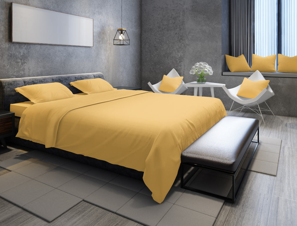 Duvet Quilt Cover 200TC Egyptian Cotton 3PC Bedding Set Single Double King Super