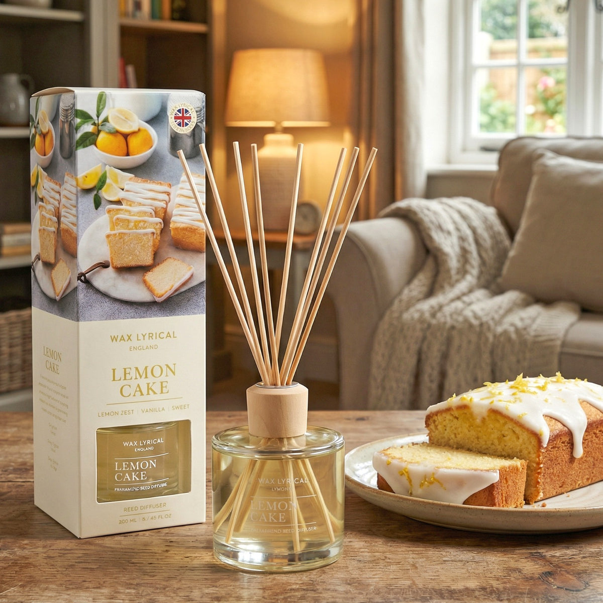Wax Lyrical Fragrance Reed Stick Diffuser Large 200ml Made in England Boxed