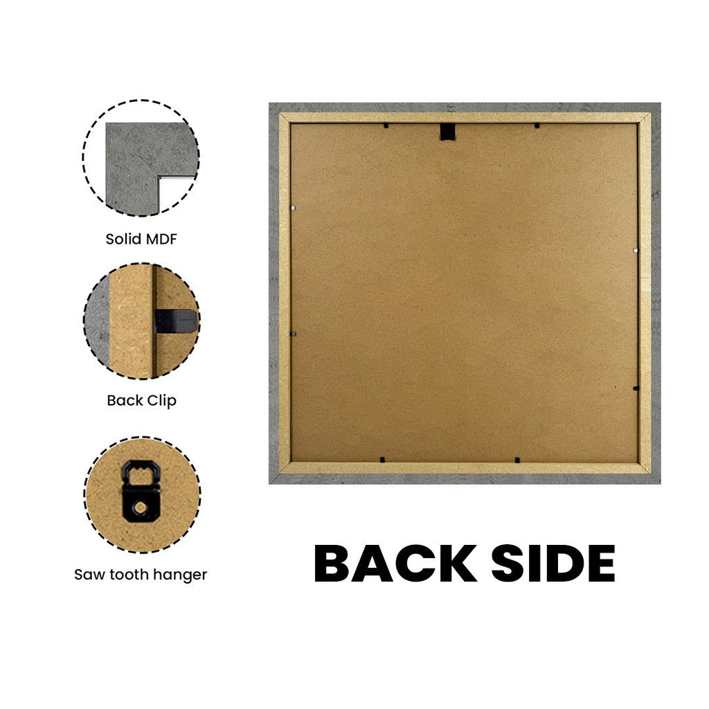 Square Picture Frame Photo Frame Poster Size Frame Black Oak White Gold Walnut