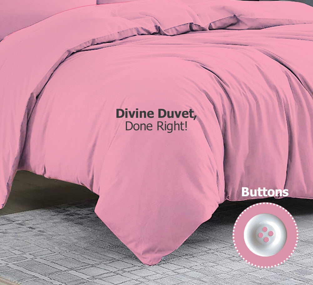 Duvet Quilt Cover 200TC Egyptian Cotton 3PC Bedding Set Single Double King Super