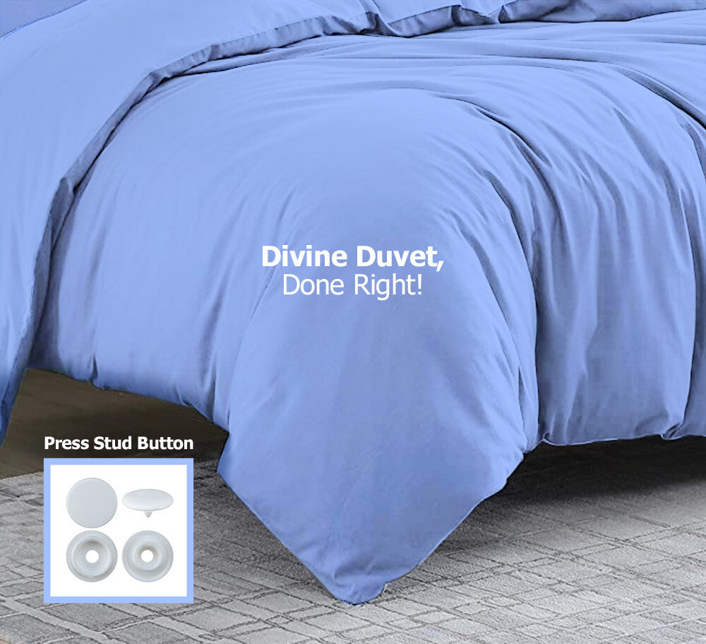 Duvet Quilt Cover 200TC Egyptian Cotton 3PC Bedding Set Single Double King Super