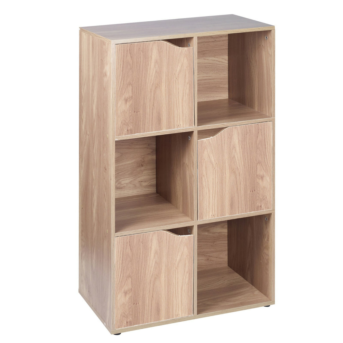 Cube Bookcase Shelving Display Shelf Storage Unit Wooden Door Organiser Cupboard