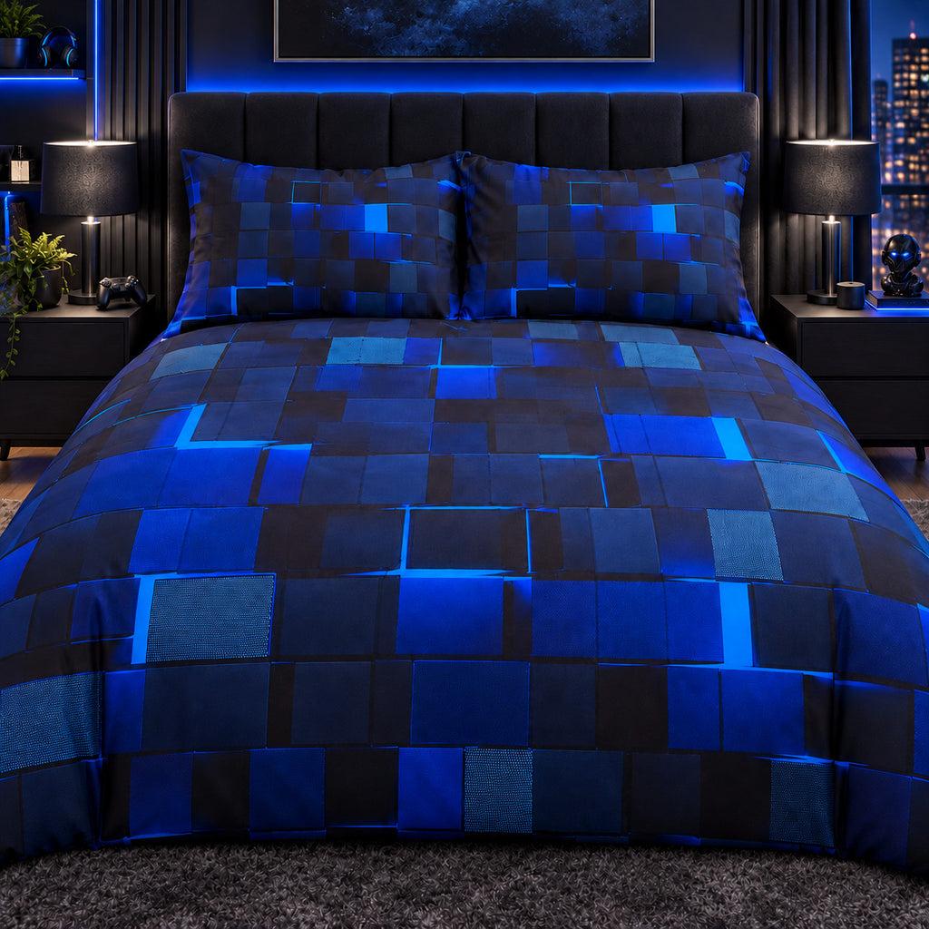 Digital Print Duvet Cover Set Bedding Quilt Cover Pillowcases Single Double King
