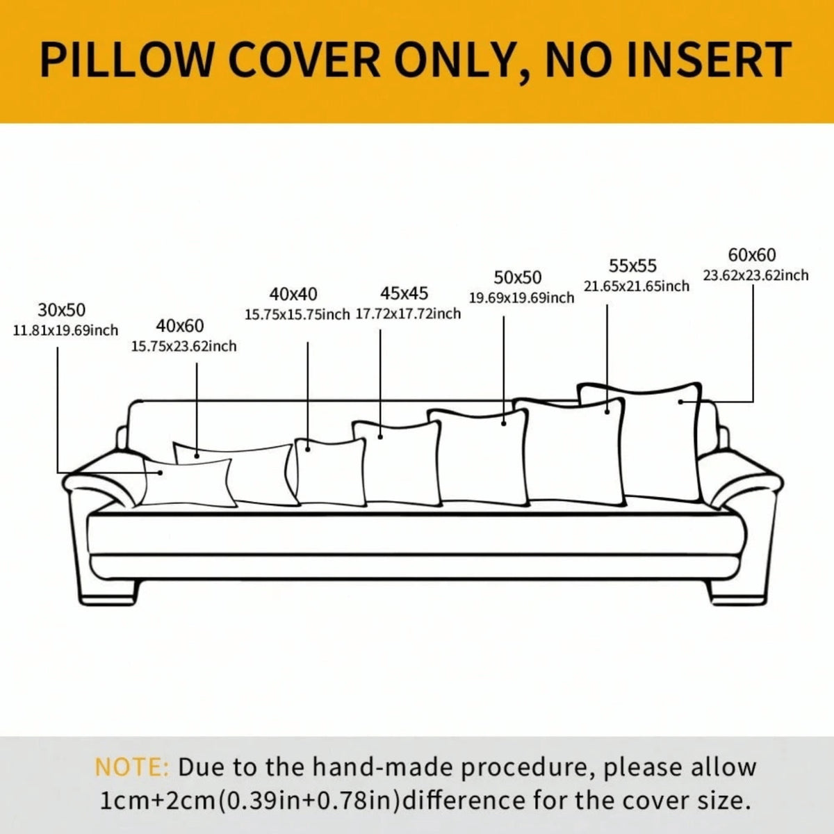 Halloween Pumpkin Embroidered Cushion Cover 45x45cm Sofa Pillowcase Autumn Decor